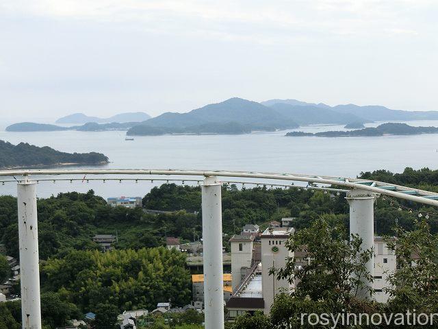 鷲羽山ハイランド１１　スカイサイクル　景色